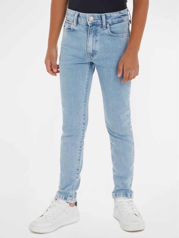 Tommy Hilfiger Tommy Hilfiger Jeans hlače Modern KB0KB08910 Modra Straight Fit
