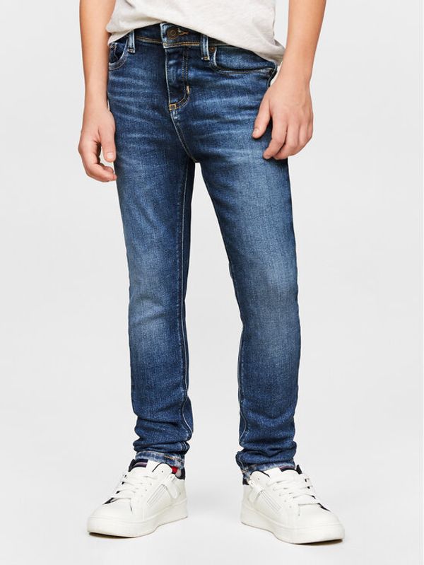 Tommy Hilfiger Tommy Hilfiger Jeans hlače Scanton KB0KB08907 D Mornarsko modra Slim Fit