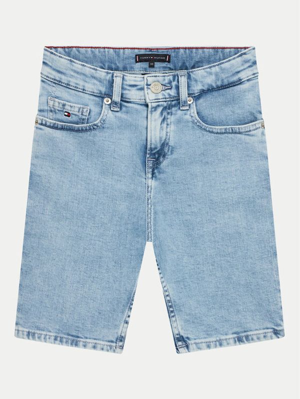 Tommy Hilfiger Tommy Hilfiger Jeans kratke hlače Scanton KB0KB08988 D Modra Regular Fit