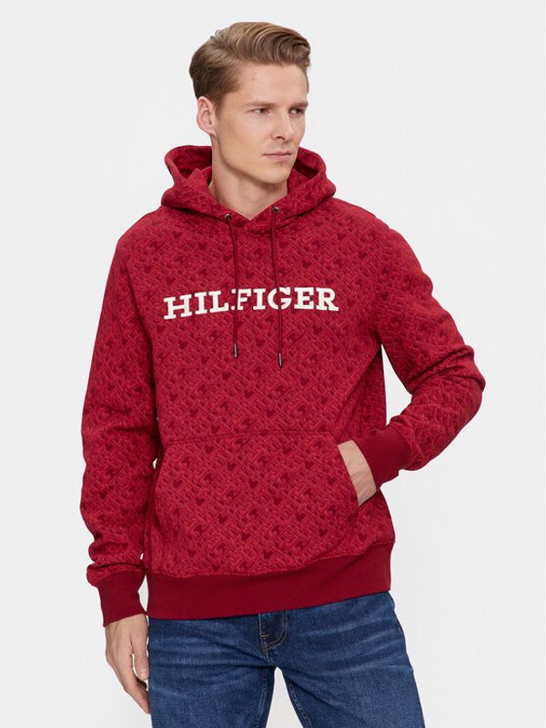 Tommy Hilfiger Tommy Hilfiger Jopa Aop Monogram MW0MW32703 Rdeča Regular Fit