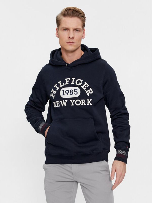 Tommy Hilfiger Tommy Hilfiger Jopa Collegiate MW0MW32682 Mornarsko modra Regular Fit