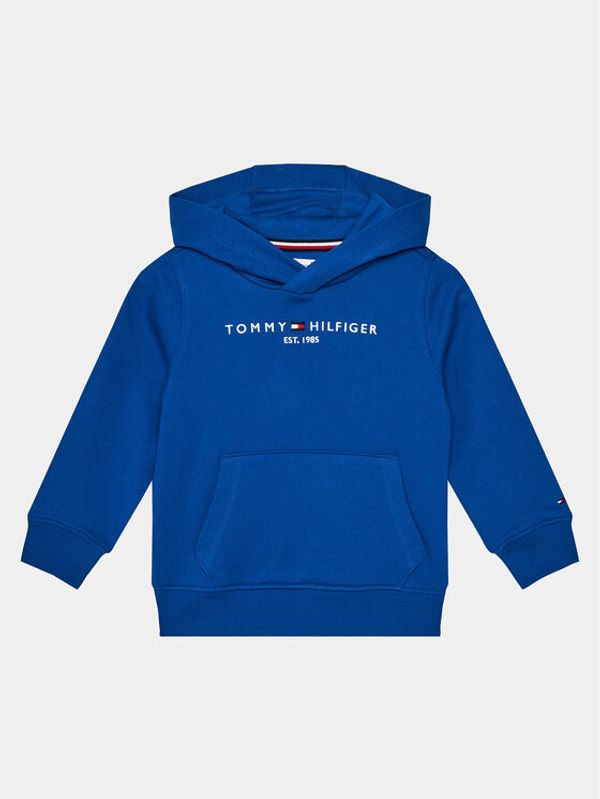 Tommy Hilfiger Tommy Hilfiger Jopa Essential Hoodie KS0KS00205 Modra Regular Fit