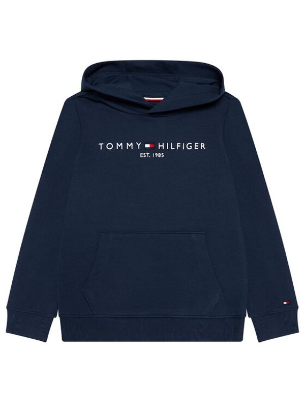 Tommy Hilfiger Tommy Hilfiger Jopa Essential Hoodie KS0KS00213 Mornarsko modra Regular Fit