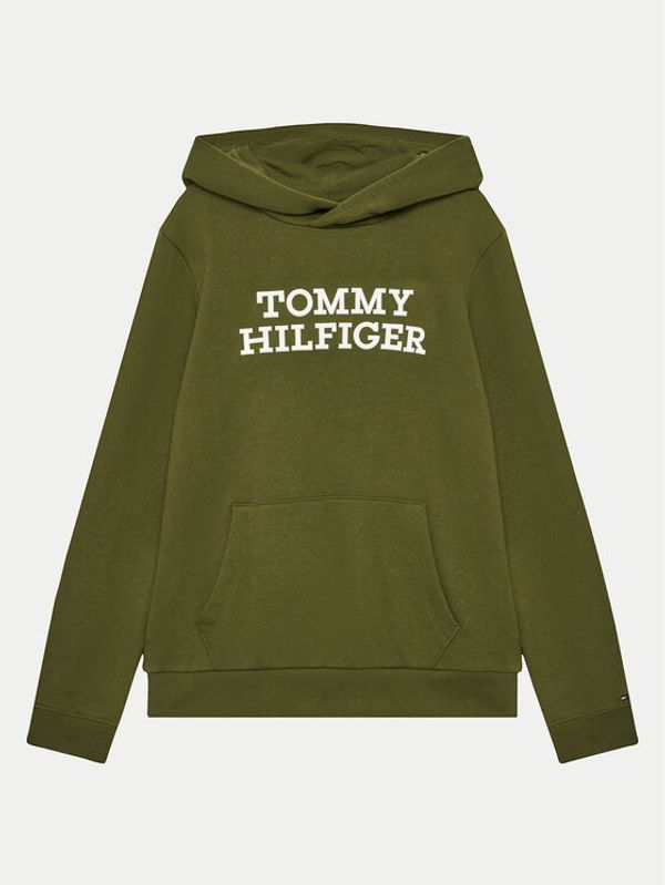 Tommy Hilfiger Tommy Hilfiger Jopa Logo KB0KB08500 S Zelena Regular Fit