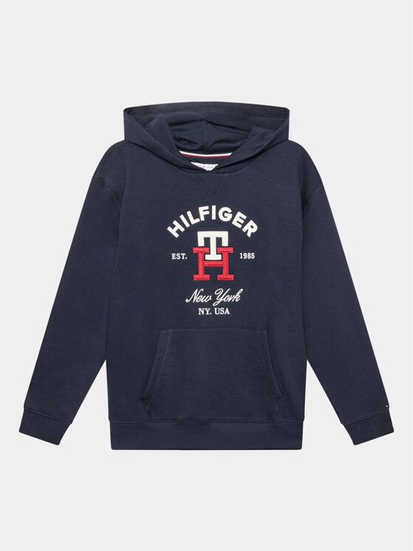 Tommy Hilfiger Tommy Hilfiger Jopa Monogram KS0KS00395 D Mornarsko modra Regular Fit