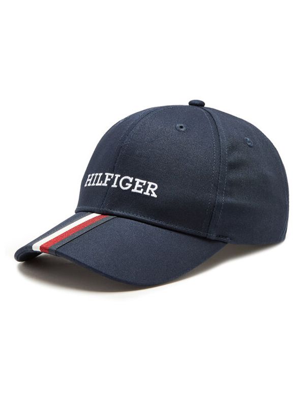 Tommy Hilfiger Tommy Hilfiger Kapa s šiltom AU0AU01738 Mornarsko modra