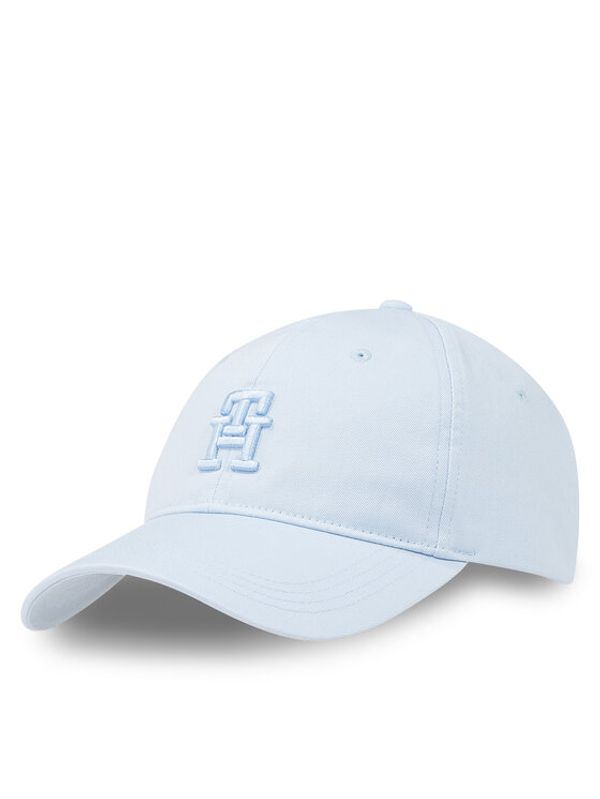 Tommy Hilfiger Tommy Hilfiger Kapa s šiltom Beach Summer Soft Cap AW0AW16170 Modra