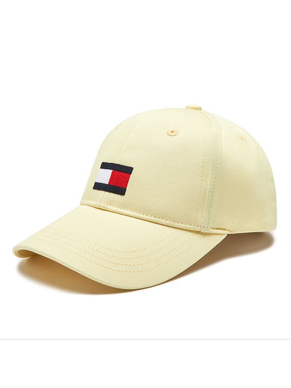 Tommy Hilfiger Tommy Hilfiger Kapa s šiltom Big Flag AU0AU01668 Rumena