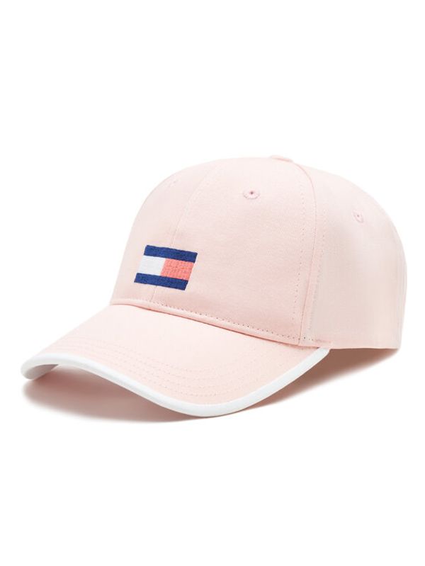 Tommy Hilfiger Tommy Hilfiger Kapa s šiltom Big Flag AU0AU01732 Roza