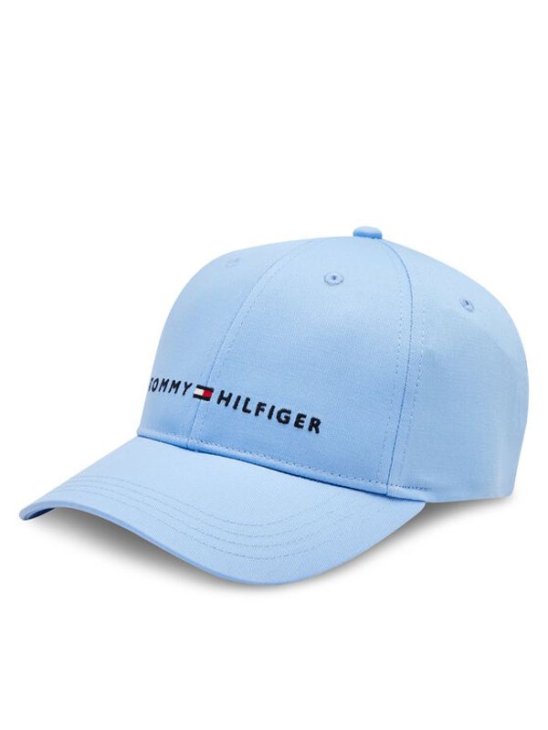 Tommy Hilfiger Tommy Hilfiger Kapa s šiltom Essential Cap AU0AU01667 Modra