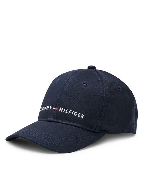 Tommy Hilfiger Tommy Hilfiger Kapa s šiltom Essentials AU0AU01667 Mornarsko modra