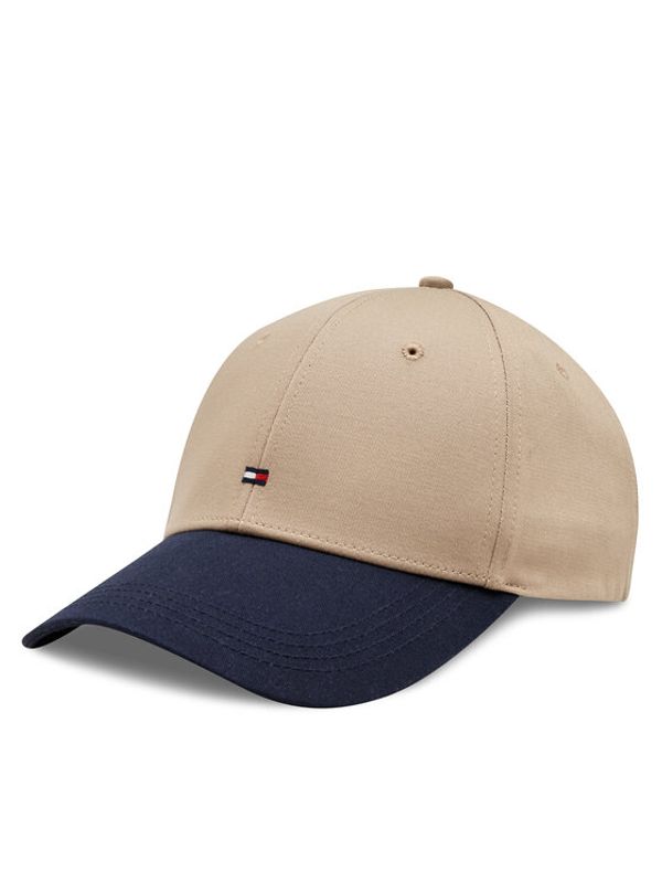 Tommy Hilfiger Tommy Hilfiger Kapa s šiltom Flag Cotton 6 Panel Cap AM0AM11478 Bež