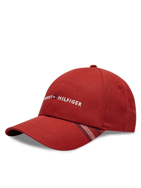 Tommy Hilfiger Tommy Hilfiger Kapa s šiltom Foundation Cotton 6 Panel Cap AM0AM12532 Rdeča