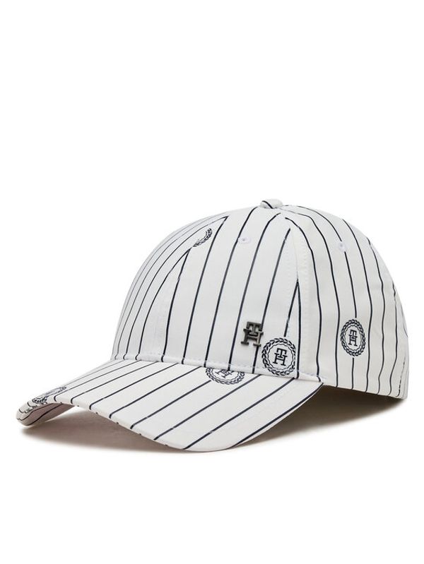 Tommy Hilfiger Tommy Hilfiger Kapa s šiltom Monogram Varsity Aop Cap AM0AM12247 Bela