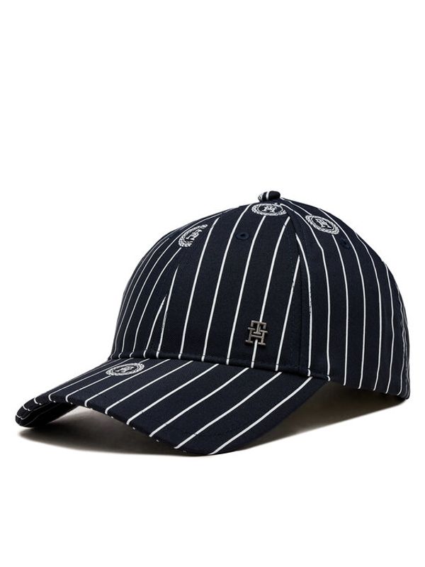 Tommy Hilfiger Tommy Hilfiger Kapa s šiltom Monogram Varsity Aop Cap AM0AM12247 Modra