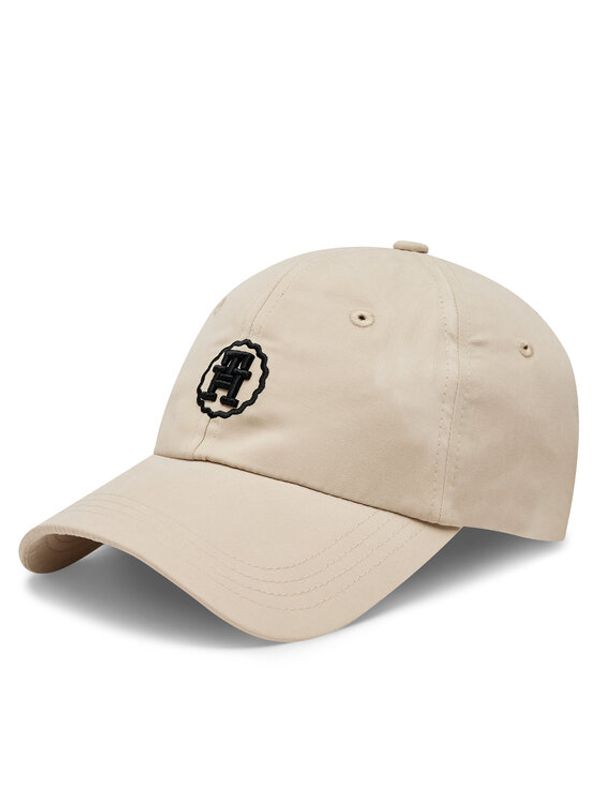 Tommy Hilfiger Tommy Hilfiger Kapa s šiltom Spring Chic Cap AW0AW15775 Bež