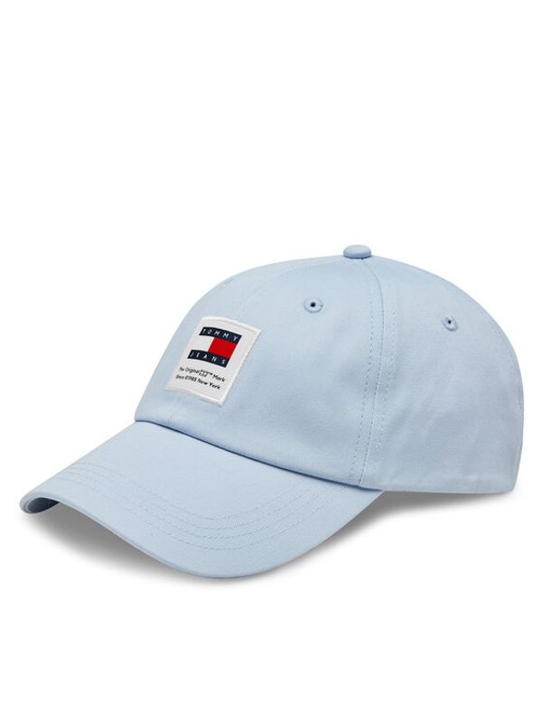 Tommy Hilfiger Tommy Hilfiger Kapa s šiltom Tjw Modern Patch Cap AW0AW16117 Modra