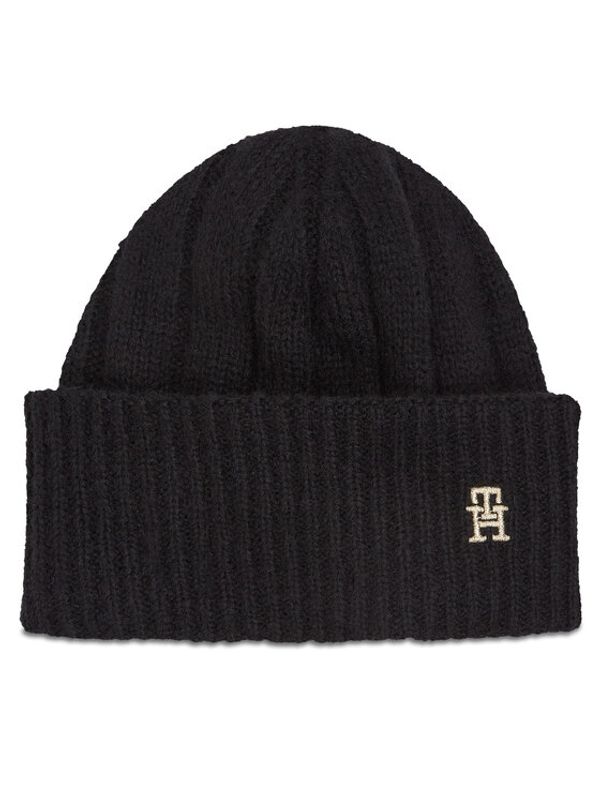 Tommy Hilfiger Tommy Hilfiger Kapa Th Timeless Beanie AW0AW15307 Črna