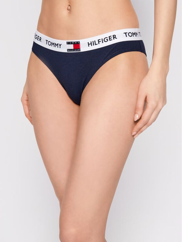 Tommy Hilfiger Tommy Hilfiger Klasične spodnje hlačke UW0UW02193 Mornarsko modra