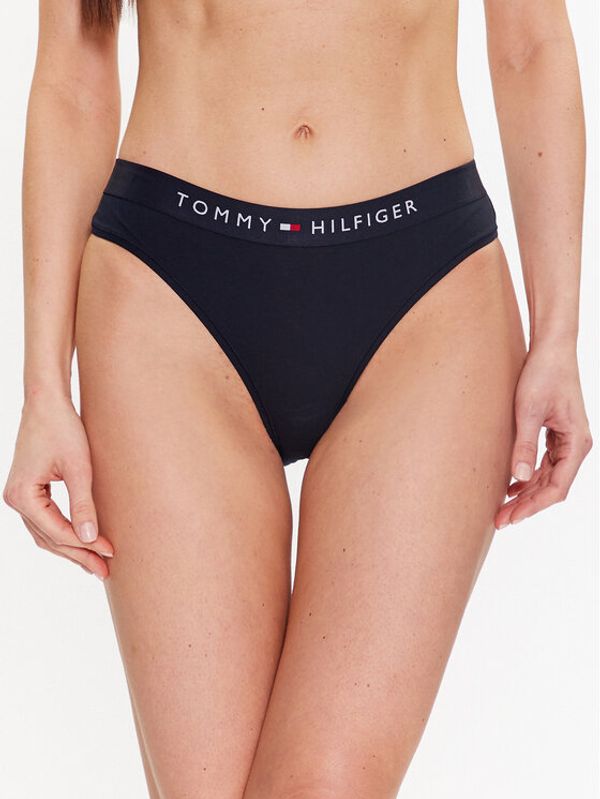 Tommy Hilfiger Tommy Hilfiger Klasične spodnje hlačke UW0UW04145 Mornarsko modra