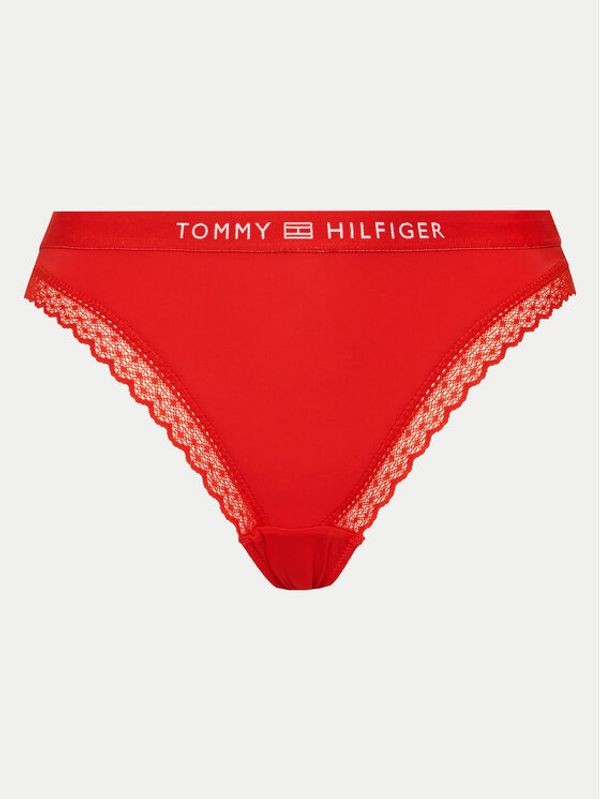 Tommy Hilfiger Tommy Hilfiger Klasične spodnje hlačke UW0UW04183 Rdeča