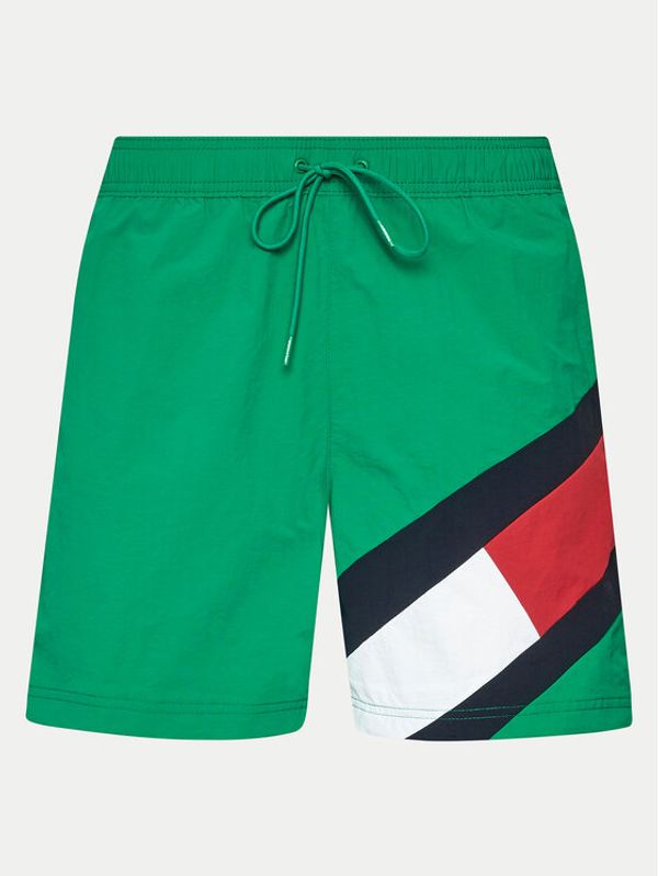 Tommy Hilfiger Tommy Hilfiger Kopalne hlače UM0UM02048 Zelena Slim Fit