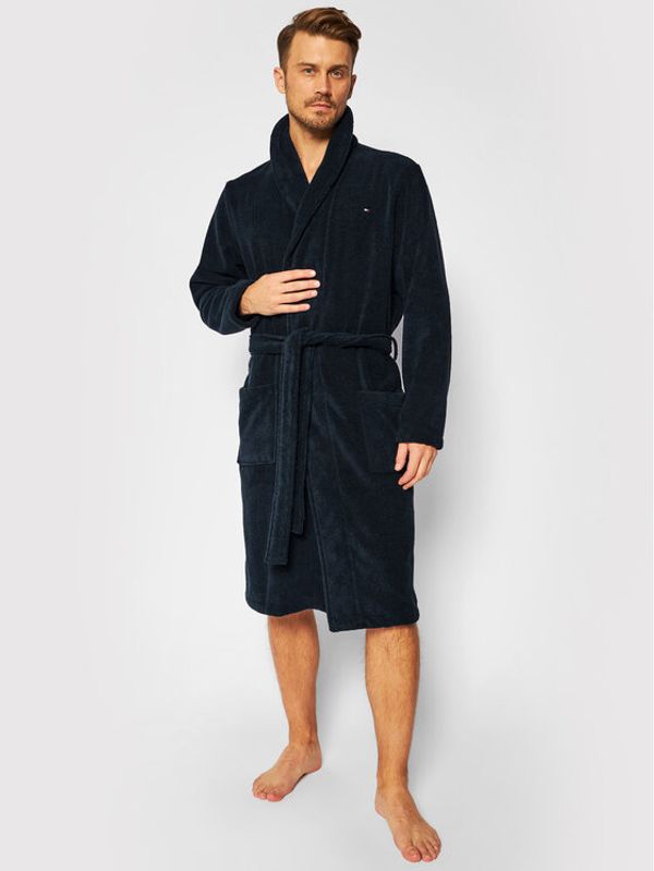 Tommy Hilfiger Tommy Hilfiger Kopalni plašč Icon Bathrobe 2S87905539 Mornarsko modra