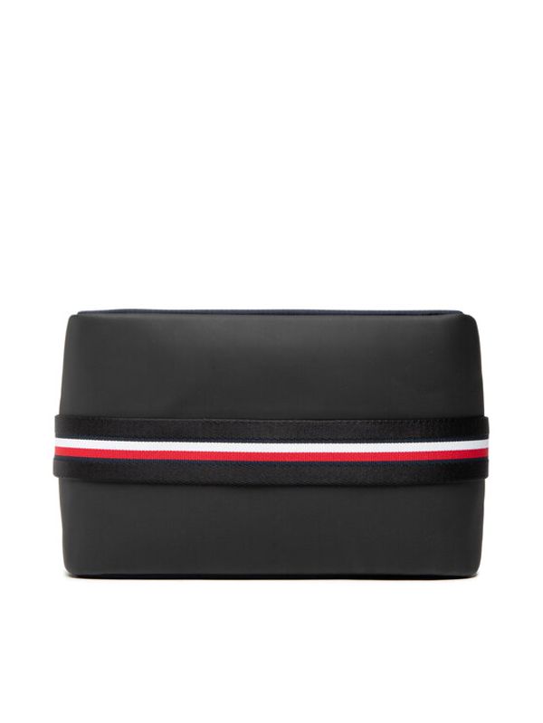 Tommy Hilfiger Tommy Hilfiger Kozmetični kovček Urban Commuter Wash Bag AM0AM09399 Črna