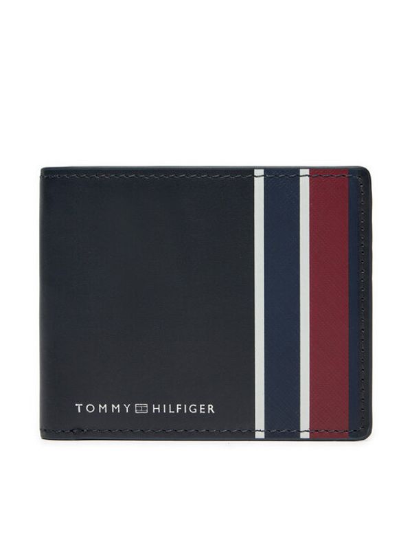 Tommy Hilfiger Tommy Hilfiger Majhna moška denarnica Th Corp Mini Cc AM0AM12779 Mornarsko modra