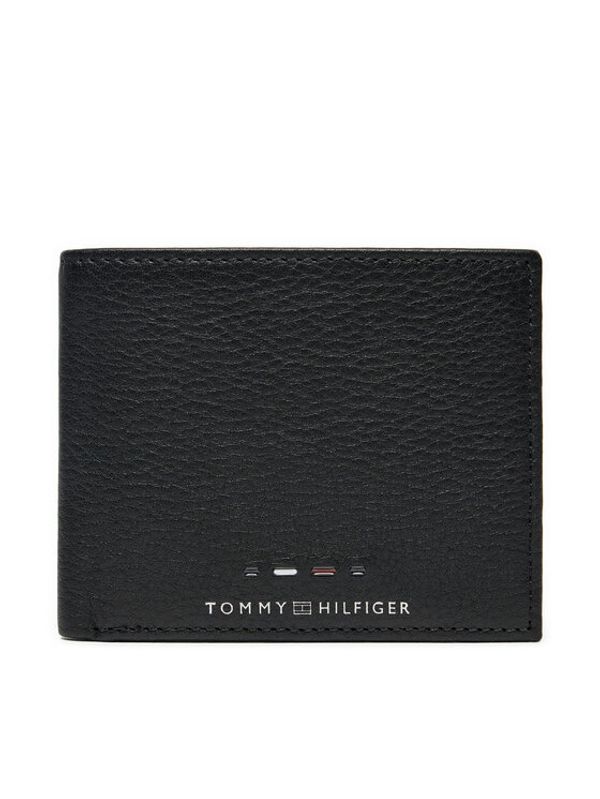 Tommy Hilfiger Tommy Hilfiger Majhna moška denarnica Th Premium Mini Cc Wallet AM0AM12781 Črna