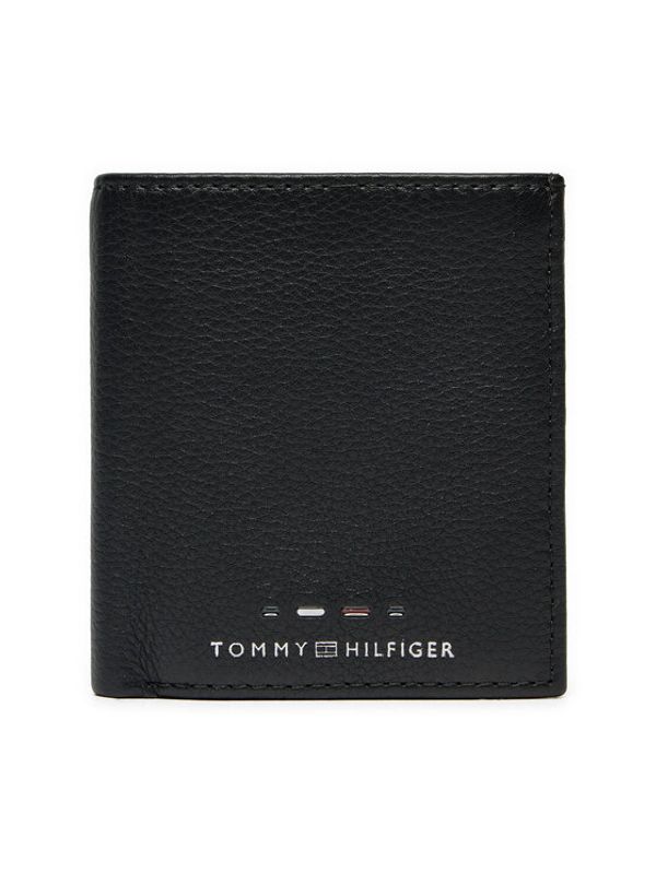 Tommy Hilfiger Tommy Hilfiger Majhna moška denarnica Th Premium Trifold AM0AM12756 Črna