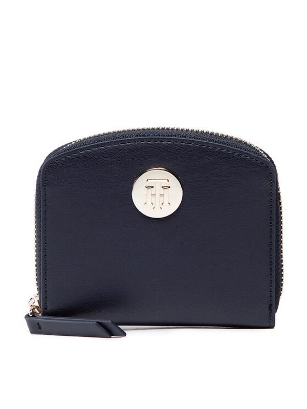 Tommy Hilfiger Tommy Hilfiger Majhna ženska denarnica Th Chic Med Wallet AW0AW13654 Mornarsko modra