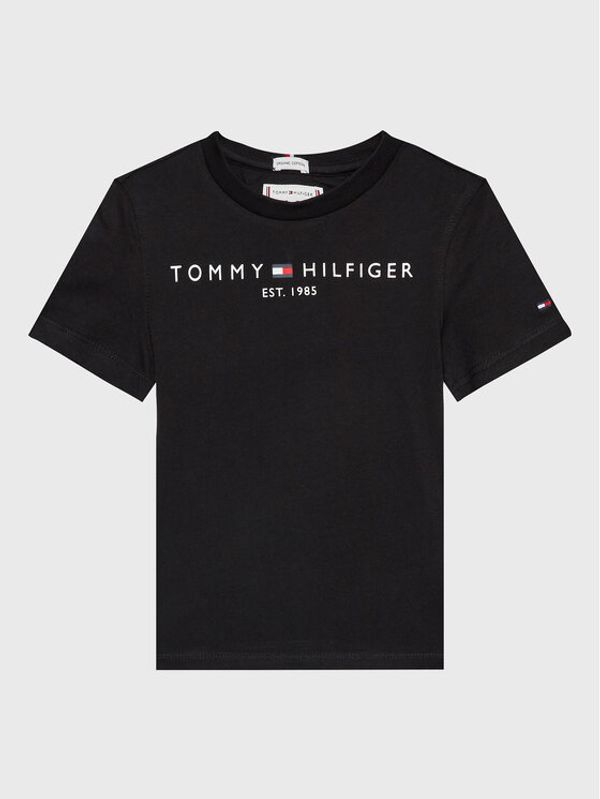 Tommy Hilfiger Tommy Hilfiger Majica Essential KS0KS00210 M Črna Regular Fit