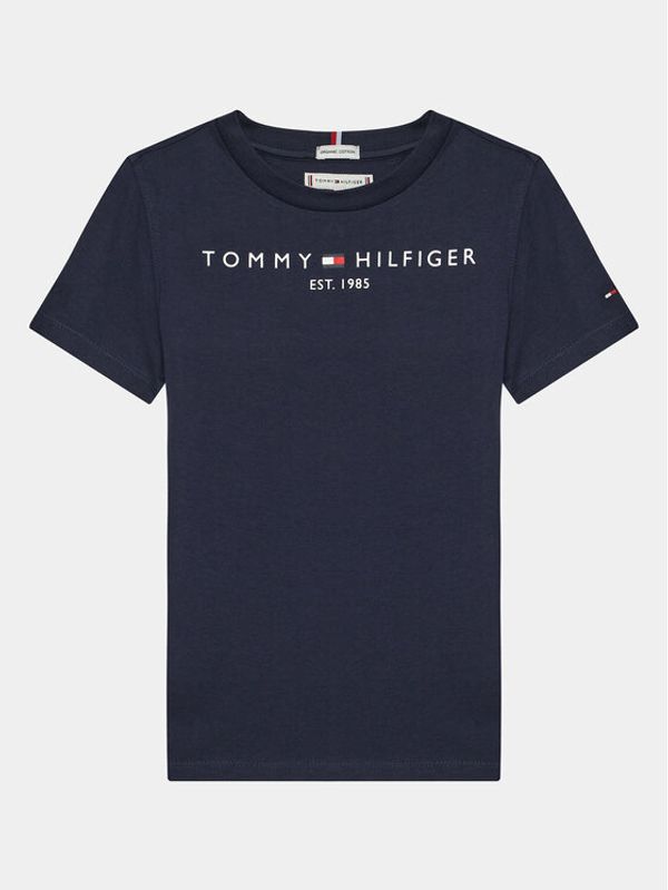 Tommy Hilfiger Tommy Hilfiger Majica Essential KS0KS00210 Mornarsko modra Regular Fit