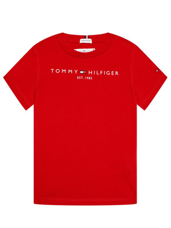 Tommy Hilfiger Tommy Hilfiger Majica Essential KS0KS00210 Rdeča Regular Fit