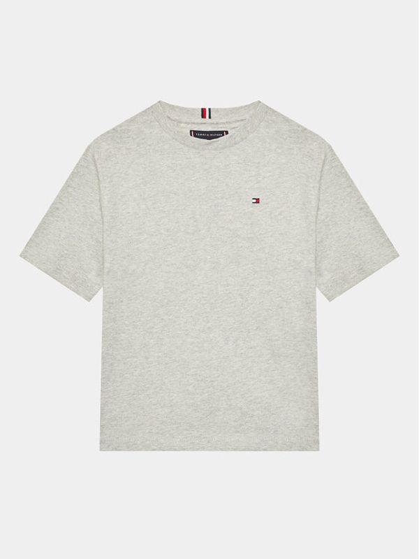 Tommy Hilfiger Tommy Hilfiger Majica KB0KB08218 D Siva Regular Fit