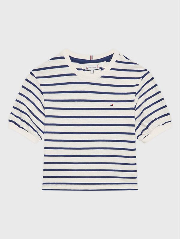 Tommy Hilfiger Tommy Hilfiger Majica KG0KG07055 M Bela Regular Fit