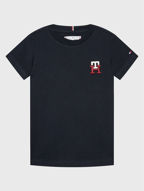 Tommy Hilfiger Tommy Hilfiger Majica Monogram KS0KS00293 D Mornarsko modra Regular Fit