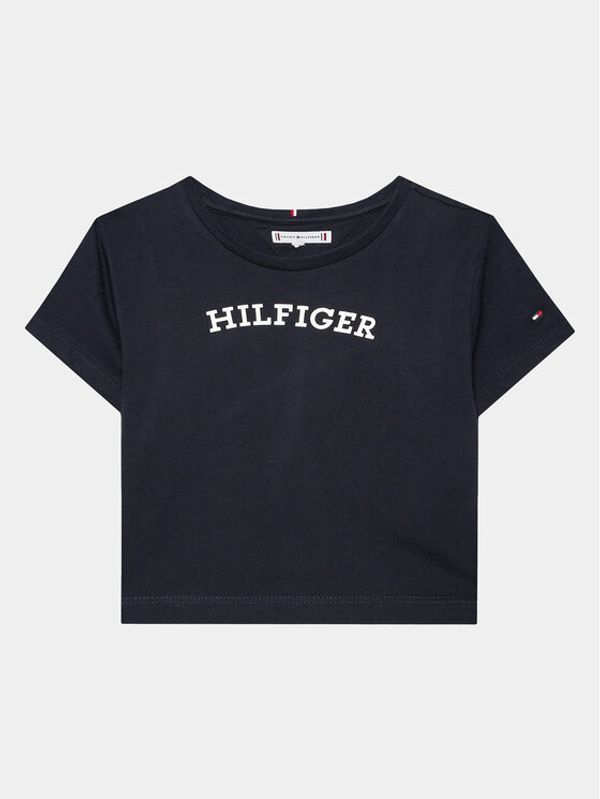 Tommy Hilfiger Tommy Hilfiger Majica Monotype KG0KG07431 M Mornarsko modra Regular Fit