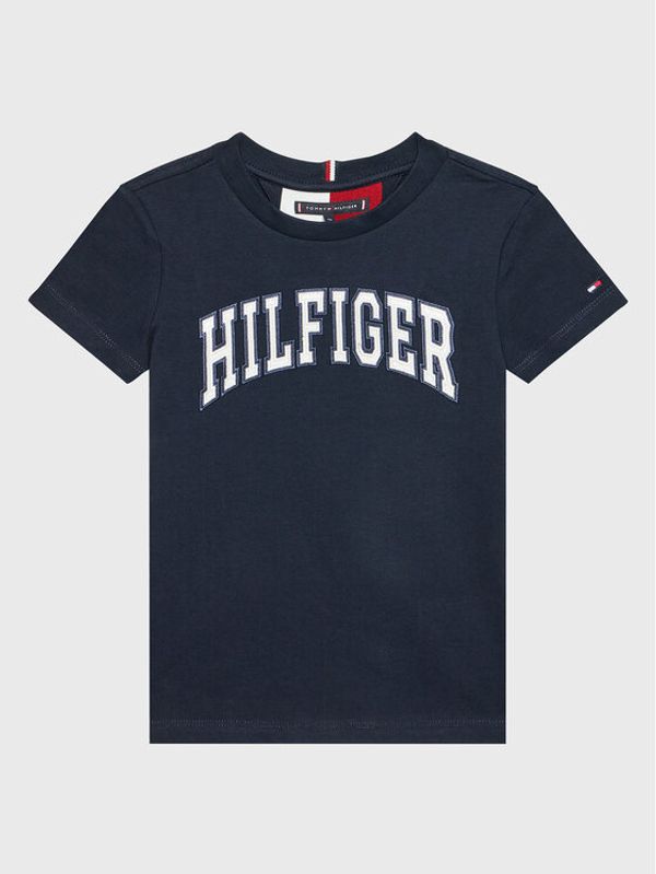 Tommy Hilfiger Tommy Hilfiger Majica Varsity KB0KB07600 Mornarsko modra Regular Fit