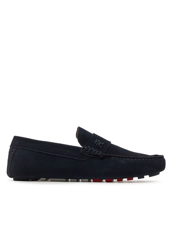 Tommy Hilfiger Tommy Hilfiger Mokasini Th Classic Suede Driver FM0FM05000 Mornarsko modra