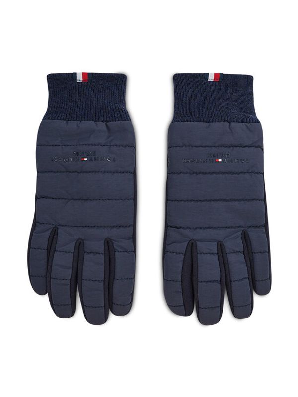 Tommy Hilfiger Tommy Hilfiger Moške rokavice Th Established Mix Nylon Gloves AM0AM07884 Mornarsko modra