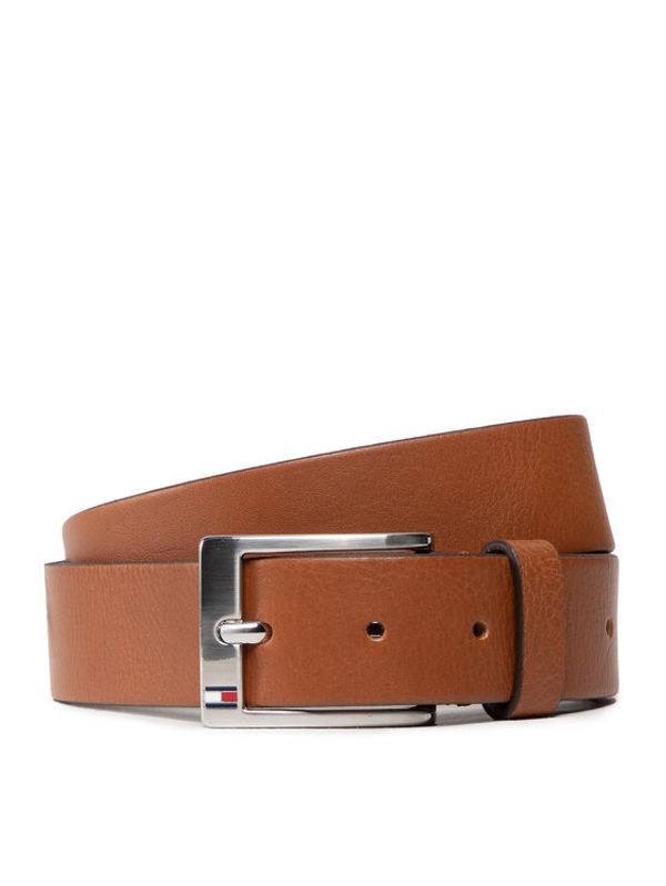 Tommy Hilfiger Tommy Hilfiger Moški pas New Aly Belt AM0AM08363 Rjava