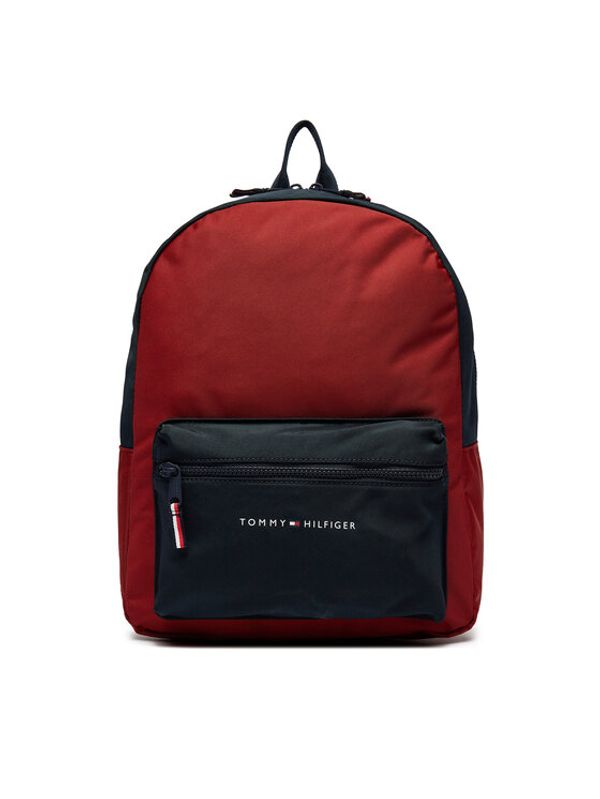 Tommy Hilfiger Tommy Hilfiger Nahrbtnik Essential Colorblock Backpack AU0AU01917 Rdeča