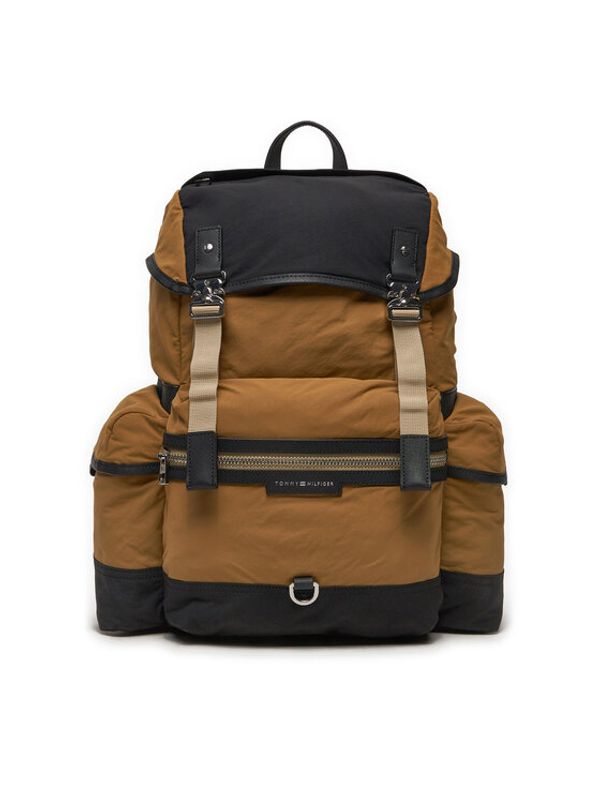 Tommy Hilfiger Tommy Hilfiger Nahrbtnik Premium Nylon Backpack AM0AM12494 Rjava