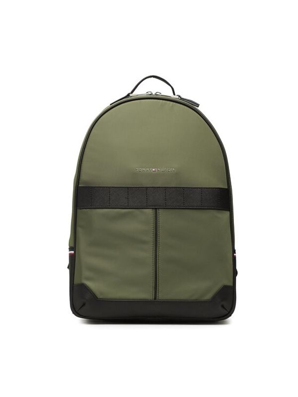 Tommy Hilfiger Tommy Hilfiger Nahrbtnik Th Elevated Nylon Backpack AM0AM10939 Zelena