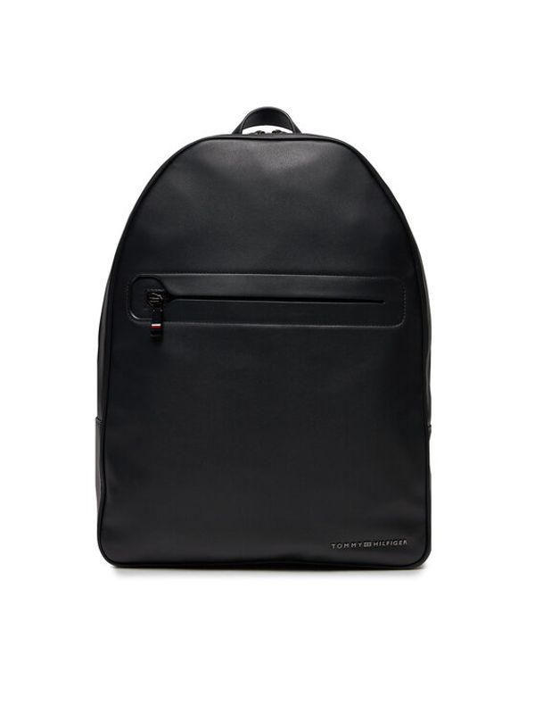 Tommy Hilfiger Tommy Hilfiger Nahrbtnik Th Modern Pu Dome Backpack AM0AM12231 Črna