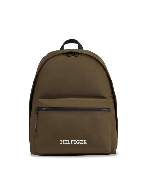 Tommy Hilfiger Tommy Hilfiger Nahrbtnik Th Monotype Dome Backpack AM0AM12112 Zelena