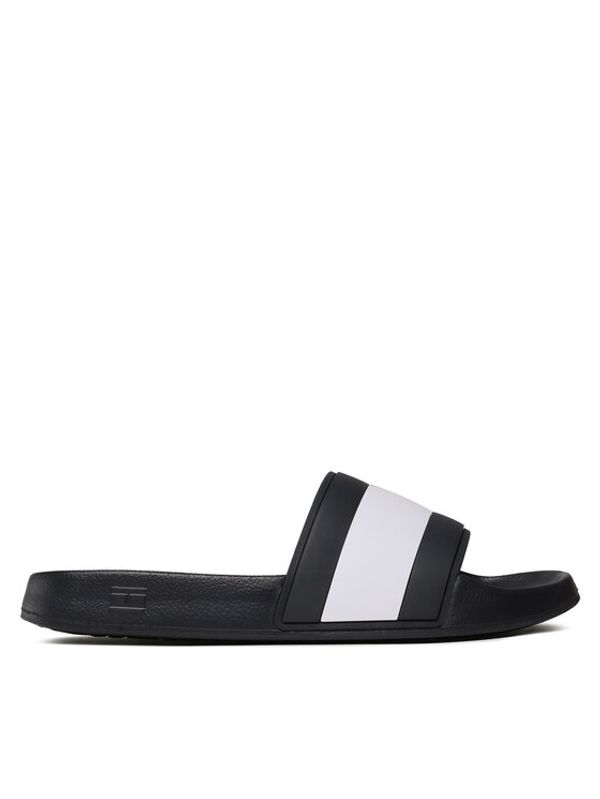 Tommy Hilfiger Tommy Hilfiger Natikači Rubber Th Flag Pool Slide FM0FM04236 Mornarsko modra