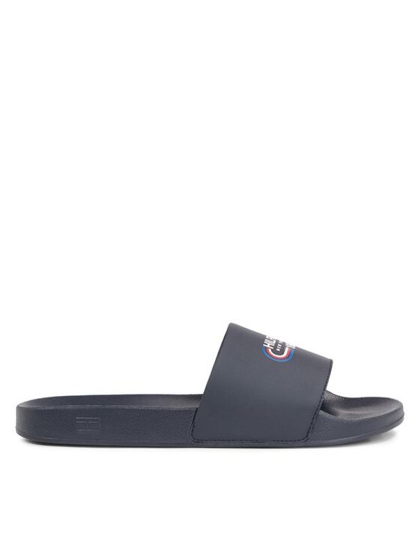 Tommy Hilfiger Tommy Hilfiger Natikači Rwb Hilfiger Oly Pool Slide FM0FM05019 Mornarsko modra